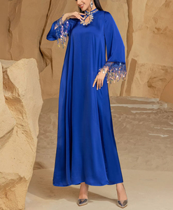 Abayas pour femmes Dubai Robe musulmane africaine <span class=keywords><strong>Caftan</strong></span> Marocain Robes de fête de mariage Robe <span class=keywords><strong>Djellaba</strong></span> Femme Luxe - Product Image 3