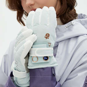 127 <strong>UK</strong> Dealers Need to Place Orders This Insulation Waterproof <strong>Touchscreen</strong> Thermal Heated Ski &amp; Snowboarding <strong>Gloves</strong> - Product Image 1