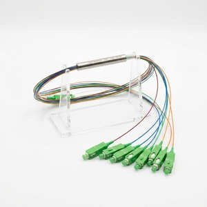 Mini PLC 1x8 1x16 Directo de Fábrica, Mini Fibra Óptica en Tubo de Acero con SC FTTH FTTx para GPON - Product Image 1