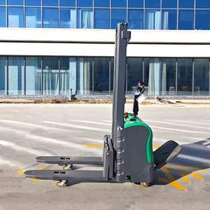 Apilador de paletas eléctrico de 1,5 toneladas y 2 toneladas, altura de elevación con precio de fábrica, apilador eléctrico completo, apilador pequeño barato a la venta - Product Image 6