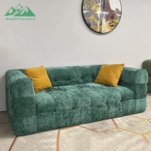 Wayon Modernes Konvertierbares Schlafsofa 2-Sitzer-Set Umweltfreundlicher Flanell-Bezug L-Form Kissenrücken für Apartments Villen Wohnzimmer - Product Image 1