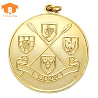 Nouvelle Arrivée Médaille de Carnaval Personnalisée en Émail Souple Plaqué Or avec Ruban Tissé pour Défilé, Festival, Cadeau