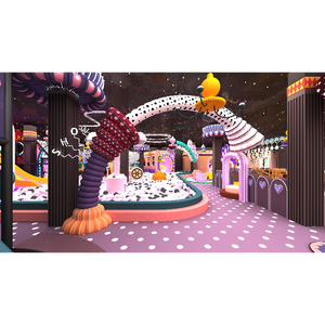 Customized Large Indoor Trampoline Park for Adult and Children Equipment with Ball <b>Pool</b> and Devil <b>Slides</b> Electronics Video Games - Product Image 5