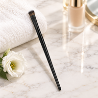 Pinceau de maquillage professionnel KB121 avec fibre de haute qualité de 0,07 mm, virole en aluminium épaissie et manche en bois de qualité supérieure