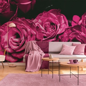 Hermoso <span class=keywords><strong>fondo</strong></span> rosa negro papel tapiz moderno para sala <span class=keywords><strong>de</strong></span> estar - Product Image 2