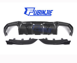 Di alta qualità stile SQ in fibra di carbonio Splitter paraurti posteriore per <span class=keywords><strong>BMW</strong></span> <span class=keywords><strong>4</strong></span> <span class=keywords><strong>serie</strong></span> G22 <span class=keywords><strong>2020</strong></span> + diffusore in fibra di carbonio - Product Image 5