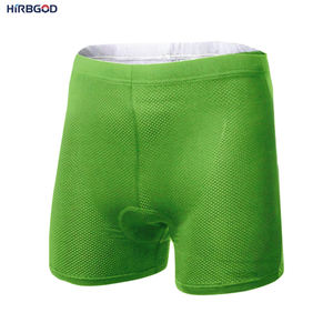 HIRBGOD – sous-vêtements de cyclisme en maille de Polyester pour <span class=keywords><strong>homme</strong></span>, culotte d'équitation à coussin de Gel 3d, sous-vêtement de vélo respirant - Product Image 5