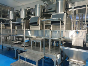 Meilleur <span class=keywords><strong>prix</strong></span> Machine de lavage, de pelage et de remplissage de <span class=keywords><strong>jus</strong></span> Ligne de production automatique CE - Product Image 4