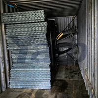 Fournisseur d'usine de tamis vibrants en treillis métallique ondulé industriel, tamis rotatif à trommel avec services de soudage et de pliage