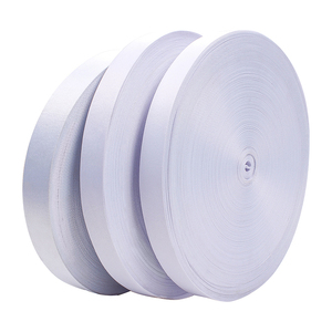 15Mm/20Mm/25Mm/30Mm Chất Lượng Cao Polyester Dây Cuộn Trắng Trống Thăng Hoa Dây Buộc Vải Đồng Bằng Dệt Băng - Product Image 5