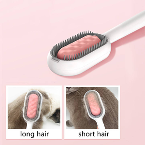 Persediaan perawatan hewan peliharaan sisir rambut mengambang tisu basah sikat rambut hewan peliharaan sikat perawatan pijat kucing hewan - Product Image 6