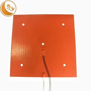 Plaque chauffante en silicone pour imprimante 3D, 100*100MM, 200V, 25W, prix usine - Product Image 3
