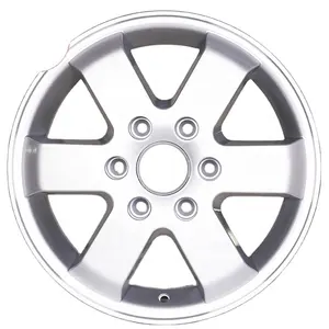 Autos Usados Velg Mobil 16 Inci, Velg Mobil Offroad dengan Pcd 6X130 Warna Perak 4X4 dengan Harga Pabrik