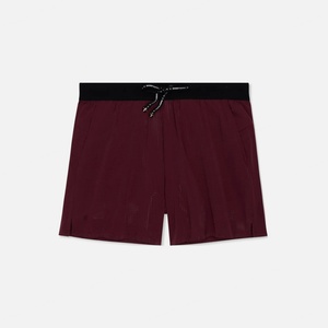 Shorts de course pour hommes à taille haute, noirs, avec poches, pour l'entraînement des fessiers, avec rembourrage de 3 pouces - Product Image 2