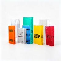 Sacs PE robustes personnalisables de 25 kg sans film intérieur, imperméables, résistants à l'humidité et à la poussière pour le carbonate de calcium