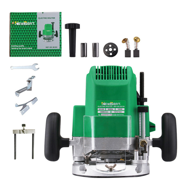 NewBeat 1600W Woodworking Tools Portable Mini Hand Industrial Routers Wood Power Electric Router