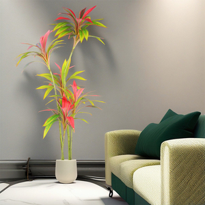 Macetas decorativas de plástico de forma redonda grande al por mayor para uso en jardín exterior uso de suelo grueso para centros comerciales bonsái - Product Image 5