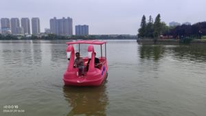 Bateau à pédales en polyéthylène Flamingo 4 personnes pour les loisirs dans <span class=keywords><strong>le</strong></span> lac - Product Image 3