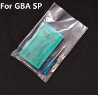 Batterie 3.7V 850mAh pour nintendo GBA SP batterie Rechargeable au Lithium Li ion Pack + outil tournevis de remplacement