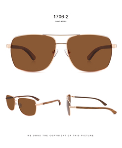 2025 mới nhất nhanh mẫu thiết kế kính mát Mens hợp thời trang sang trọng đi xe đạp Kính lưu niệm GỖ Kính mát tre cho phụ nữ - Product Image 4