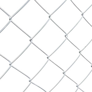 Clôture en treillis métallique galvanisé à mailles losangées pour jardin et sécurité, hauteur personnalisable, construction métallique durable - Product Image 5