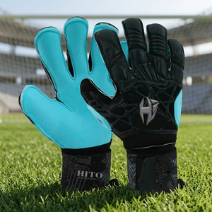 Finger Protective Soccer Goal Keeper Gloves Top Quality Customize Design and Logo Goalkeeper Gloves - Product Image 4
