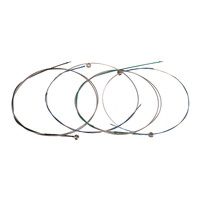 Alice A703 Ensemble complet universel (E-A-D-G) Cordes de violon Cordes de violoncelle avec âme en acier Enroulement en cupronickel pour violons Débutants