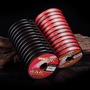 Ligne de pêche tressée Wx8 Ultra Pe 0,6 mm 200 m haute résistance 8 brins en Dyneema pour la pêche en mer et en eau douce - Product Image 1