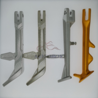 Pièces modifiées de véhicule de moto de haute qualité Support latéral de moto Support latéral de support unique