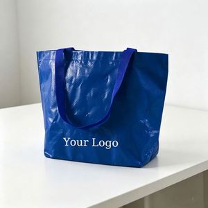 Recyclable Polypropylene Tote <b>Bags</b> Laminated Waterproof Pp Shopping Customized Color Printing Portable Woven <b>Bag</b> - Product Image 4