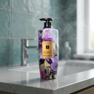 Shampooing parfumé au jasmin pur de qualité supérieure et au parfum exquis Elastine 600ml - Product Image 3