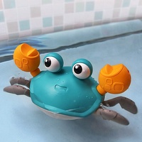 Jouet Crabe Électrique à Induction, Évitement Automatique des Obstacles, Marche, Danse, Musique, Lumière, Éducatif pour Bébé et Tout-Petit