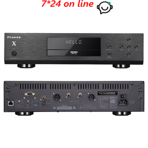 เครื่องเล่นแผ่นบลูเรย์ Pannde PD6X/PD-6 รองรับ 4K Ultra HD Elite Audio Video HDR SACD DVD-Audio <span class=keywords><strong>CD</strong></span> พร้อมระบบเสียง <span class=keywords><strong>DTS</strong></span> 7.1CH/192KHz PCM 5.1CH DSD ใช้ชิป ESS9038Pro - Product Image 1