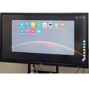65 7586インチデジタルインタラクティブホワイトボードスマートボード学校またはオフィス用20マルチタッチポイントスマートホワイトボード