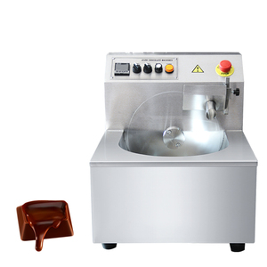 Een Industriële Continue Mango Chocolade Coating Tempering Casting Deponering Gehard Machine 8Kg Accessoires Productielijn - Product Image 4