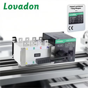 Chuyển tự động chuyển đổi amp Cung cấp kép chuyển đổi máy phát điện 160 ATS <span class=keywords><strong>160A</strong></span> - Product Image 1