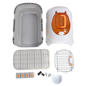 Sac de transport pour animaux de compagnie, approuvé par les compagnies aériennes, coque rigide, portable, pour petit <span class=keywords><strong>chien</strong></span>, chat, ventilation, verrous de sécurité - Product Image 4