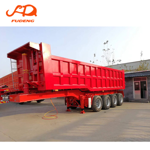Remorque benne arrière à prix d'usine, 4 essieux, volume de carrossage personnalisable, 50, 60, 70, 80 tonnes, remorque multi-transports pour le transport du <span class=keywords><strong>charbon</strong></span> - Product Image 5