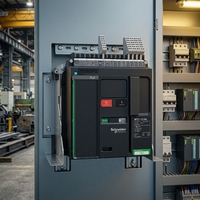 Disjoncteur à air de type cadre MT, neuf et original, MT08H1 50 A 3P D/O AC 220 V, installation fixe, Chine