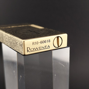 Encendedor de Cigarrillos de Queroseno Clásico de Lujo, Deslizante Lateral, Grabado en Latón, Recargable, Regalo Empresarial - Product Image 4