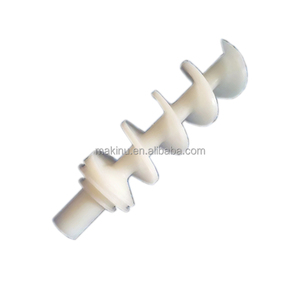 Fabricante de <span class=keywords><strong>tornillo</strong></span> de barrena de plástico PE Nylon 66 pequeño hecho a medida para <span class=keywords><strong>transportador</strong></span> de maquinaria - Product Image 1