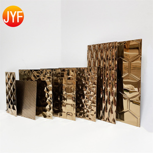 Paneles Decorativos de Pared para Exteriores de Acero Inoxidable ZZ804 - Product Image 1