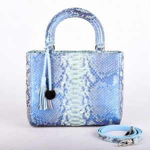 Tùy Chỉnh Thực hiện Thiết Kế Phong Cách Túi Python Tote Túi Xách Phụ Nữ Sang Trọng Rắn Túi Xách Thương Hiệu Tên Dubai Phụ Nữ Phong Cách Ví Chéo Cơ Thể - Product Image 1