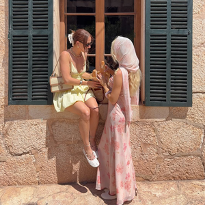 Rosa Aquarela <span class=keywords><strong>Floral</strong></span> Imprimir Strapless Chiffon Ruched Flowy Maxi Elegante Boho Casual Verão Férias Mulheres Vestido - Product Image 4