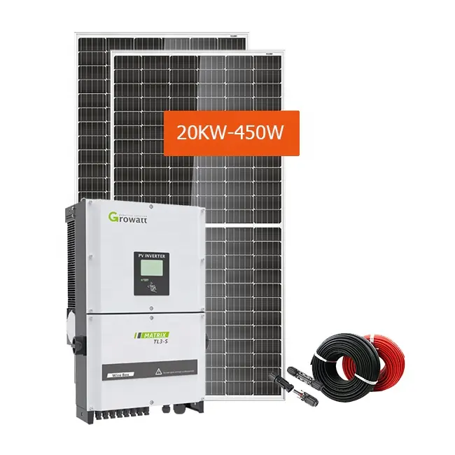 太陽光発電システムSUNLINK PV148住宅コスト20Kw太陽光発電システム
