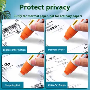 ปากกาลบข้อมูล ปากกาแก้ไข<span class=keywords><strong>คำ</strong></span>สั่งซื้อ ปากกาปกปิดข้อมูลส่วนตัว ปากกาไวท์บอร์ด<span class=keywords><strong>ลบ</strong></span>ได้ ปากกาปกปิดข้อมูล ขายส่งจากจีน - Product Image 2