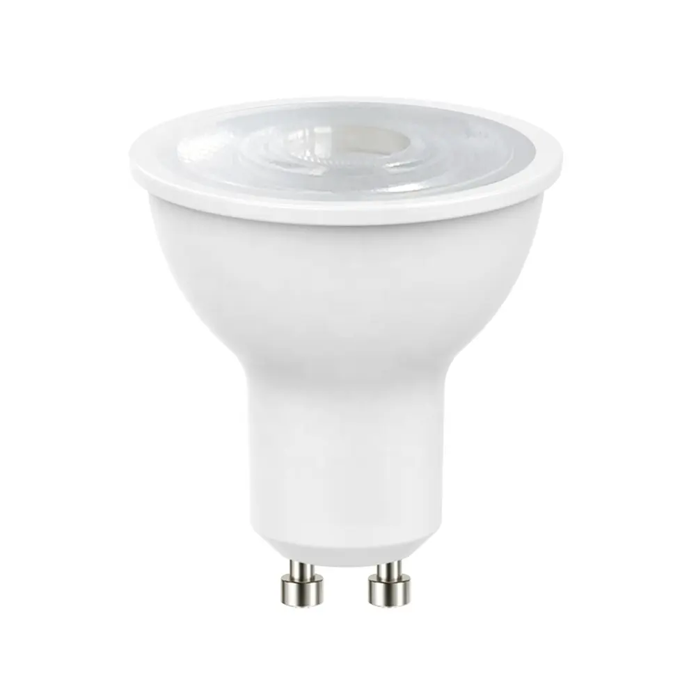 Bombilla led gu10 de 5 w, iluminación descendente twistlock gu10, yeso de acero inoxidable gu10