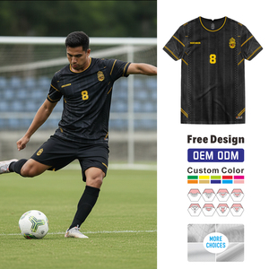 HOSTARON Maglia da <span class=keywords><strong>Calcio</strong></span> Personalizzata Traspirante, T-Shirt per <span class=keywords><strong>Squadra</strong></span> di <span class=keywords><strong>Calcio</strong></span>, Completo da <span class=keywords><strong>Calcio</strong></span> ad Asciugatura Rapida - Product Image 1