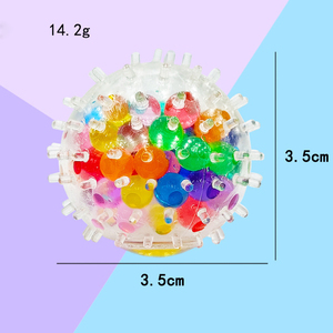Pelotas Antiestrés de TPR Suaves de 3.5cm con Forma de Uva para Aliviar la Presión, Juguetes para Apretar - Product Image 3