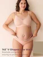 Sous-vêtements de maternité Momcozy, sans couture, culottes de grossesse et post-partum sous le ventre, sous-vêtements de maternité en coton